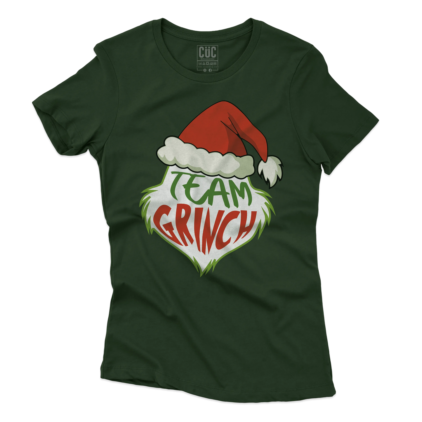 CUC T-SHIRT Team Grinch - FILM - Natale - #chooseurcolor
