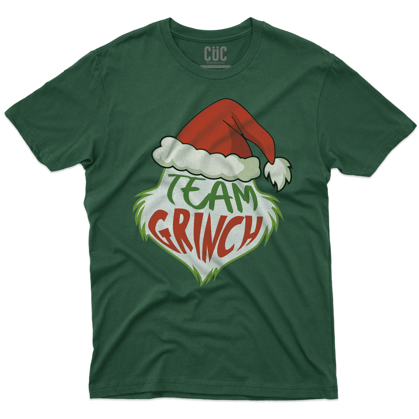 CUC T-SHIRT Team Grinch - FILM - Natale - #chooseurcolor