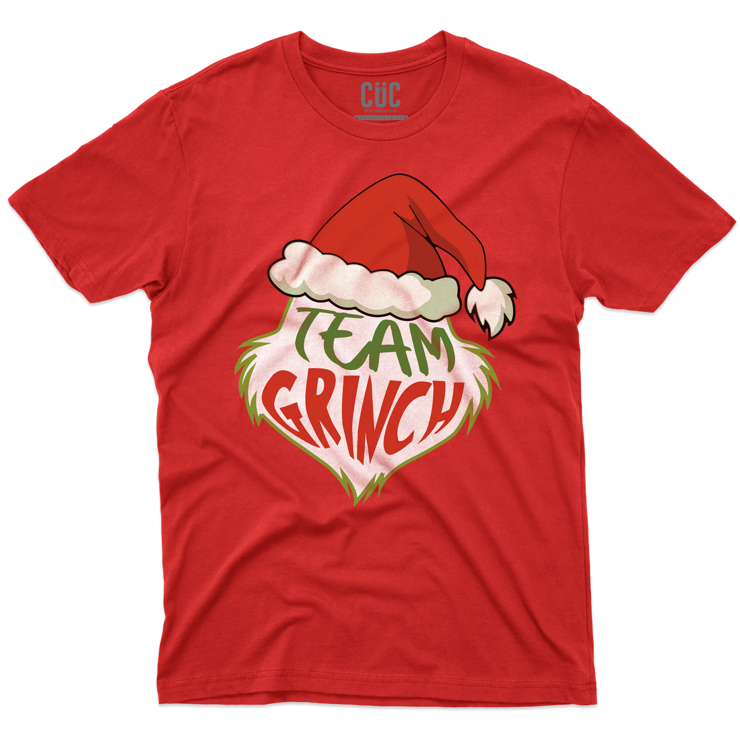 CUC T-SHIRT Team Grinch - FILM - Natale - #chooseurcolor