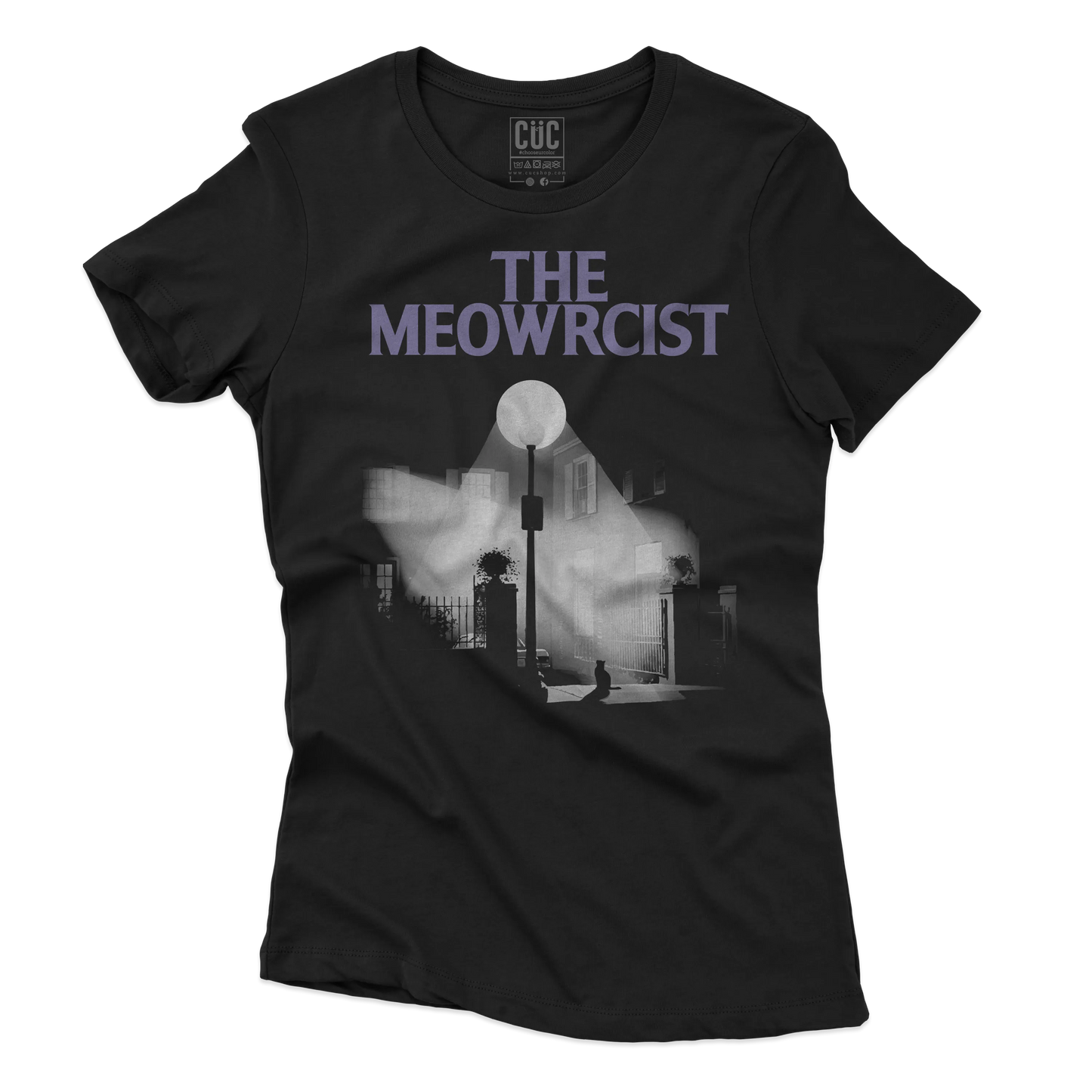 CUC T-SHIRT THE MEOWRCIST - FILM - Halloween - Divertente - Gatti - #chooseurcolor