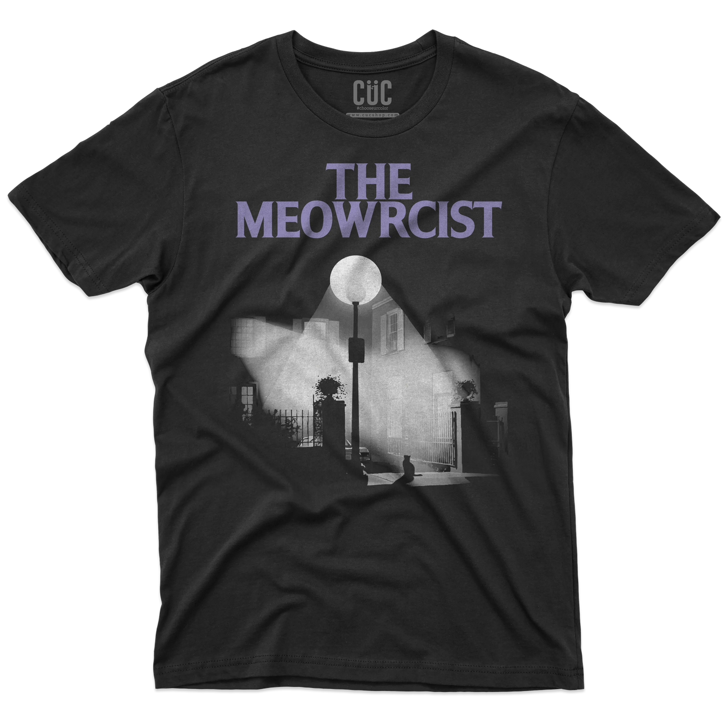 CUC T-SHIRT THE MEOWRCIST - FILM - Halloween - Divertente - Gatti - #chooseurcolor