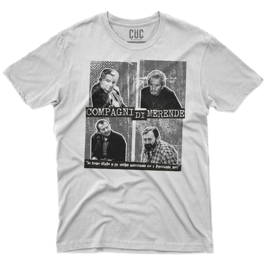 CUC T-SHIRT Compagni di merende - PERSONAGGI FAMOSI - UGIP - Crime - #chooseurcolor