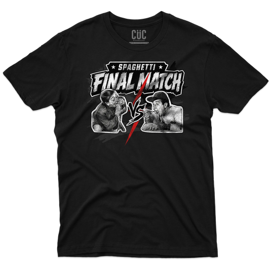 CUC T-SHIRT SPAGHETTI THE FINAL MATCH - FILM - PERSONAGGI FAMOSI - Divertente - Italian Style - #chooseurcolor
