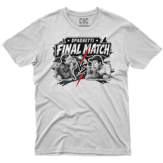 CUC T-SHIRT SPAGHETTI THE FINAL MATCH - FILM - PERSONAGGI FAMOSI - Divertente - Italian Style - #chooseurcolor