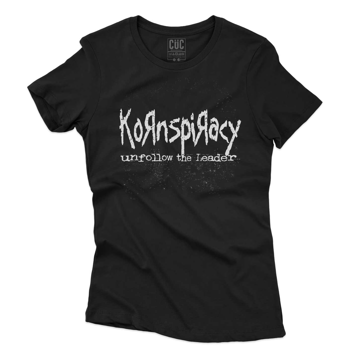 CUC T-SHIRT Kornspiracy - - Unfollow the Leader - Divertente - #chooseurcolor