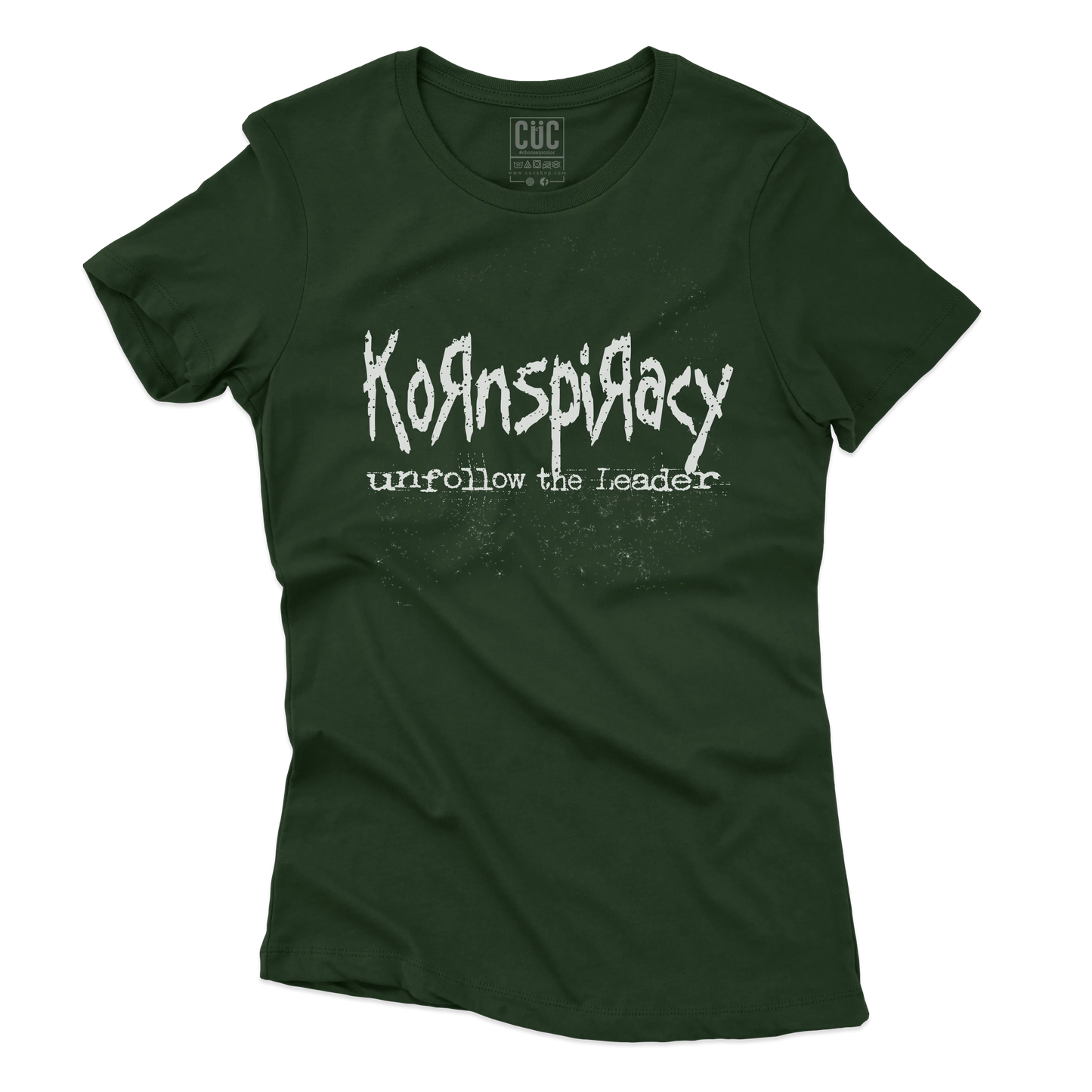 CUC T-SHIRT Kornspiracy - - Unfollow the Leader - Divertente - #chooseurcolor