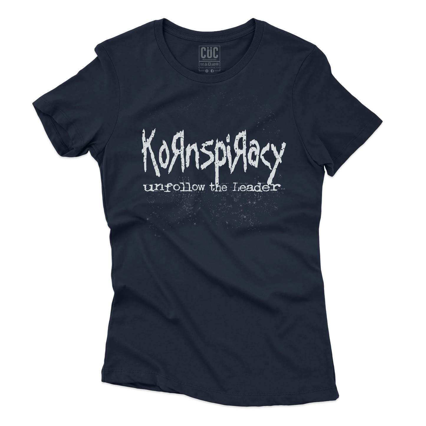 CUC T-SHIRT Kornspiracy - - Unfollow the Leader - Divertente - #chooseurcolor