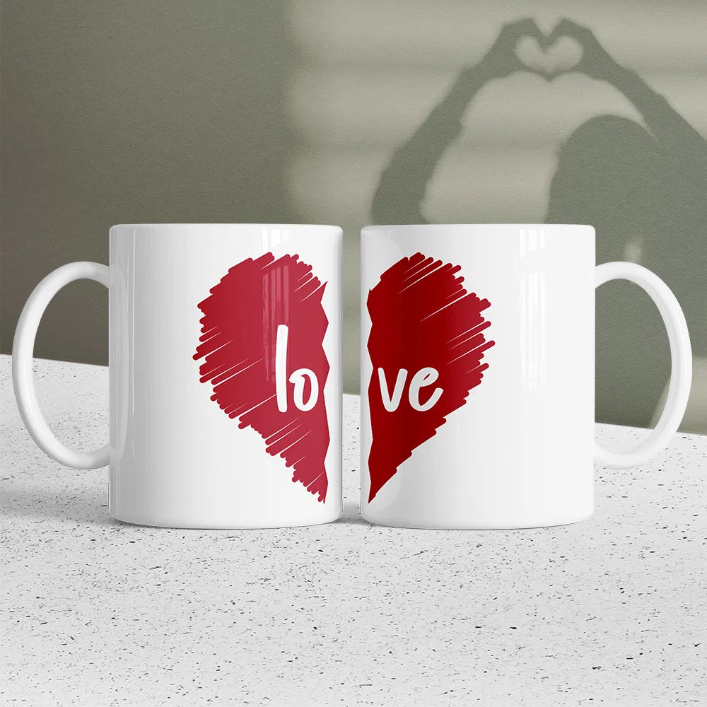 CUC TAZZA SAN VALENTINO LOVE - REGALO PER COPPIA - #chooseurcolor
