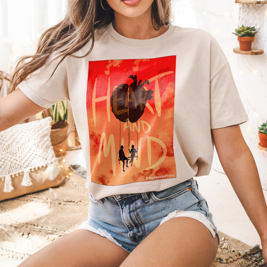 T-SHIRT HEART Sabbia #chooseurcolor