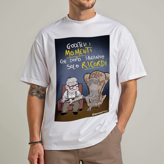 T-SHIRT RICORDI Bianca #chooseurcolor