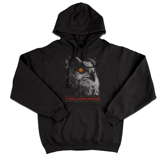 FELPA CAPPUCCIO MORE HUMAN THEN HUMAN Tyrell corporation Blade Runner Nera #chooseurcolor