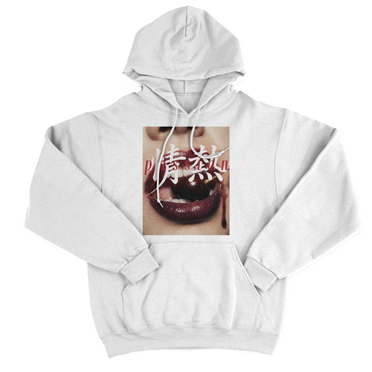 FELPA CAPPUCCIO PASSION maglia fotografica Passione love Bianca #chooseurcolor