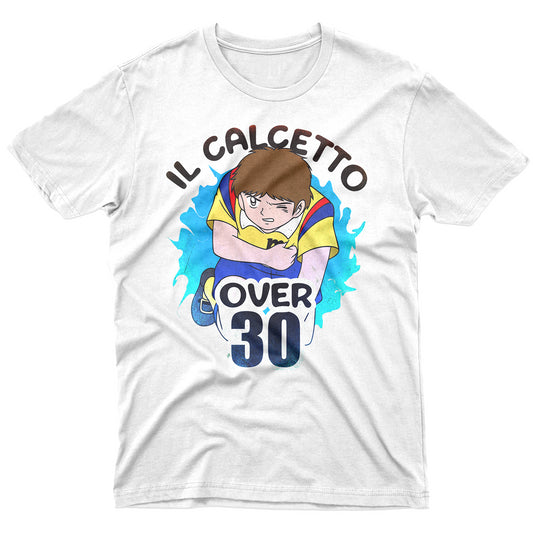 T-SHIRT IL CALCETTO DOPO I 30 siamo tutti Julian Ross Bianca #chooseurcolor