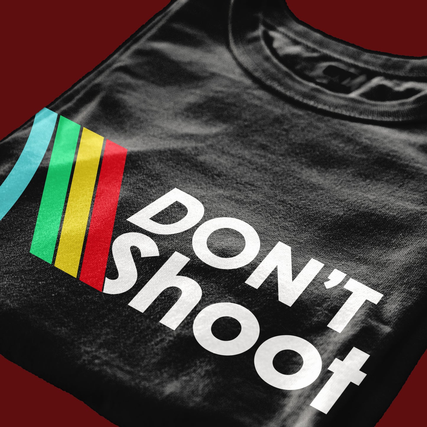 T-SHIRT DON'T SHOOT arc riders gioco dell'anno nerd gaming Nera #chooseurcolor