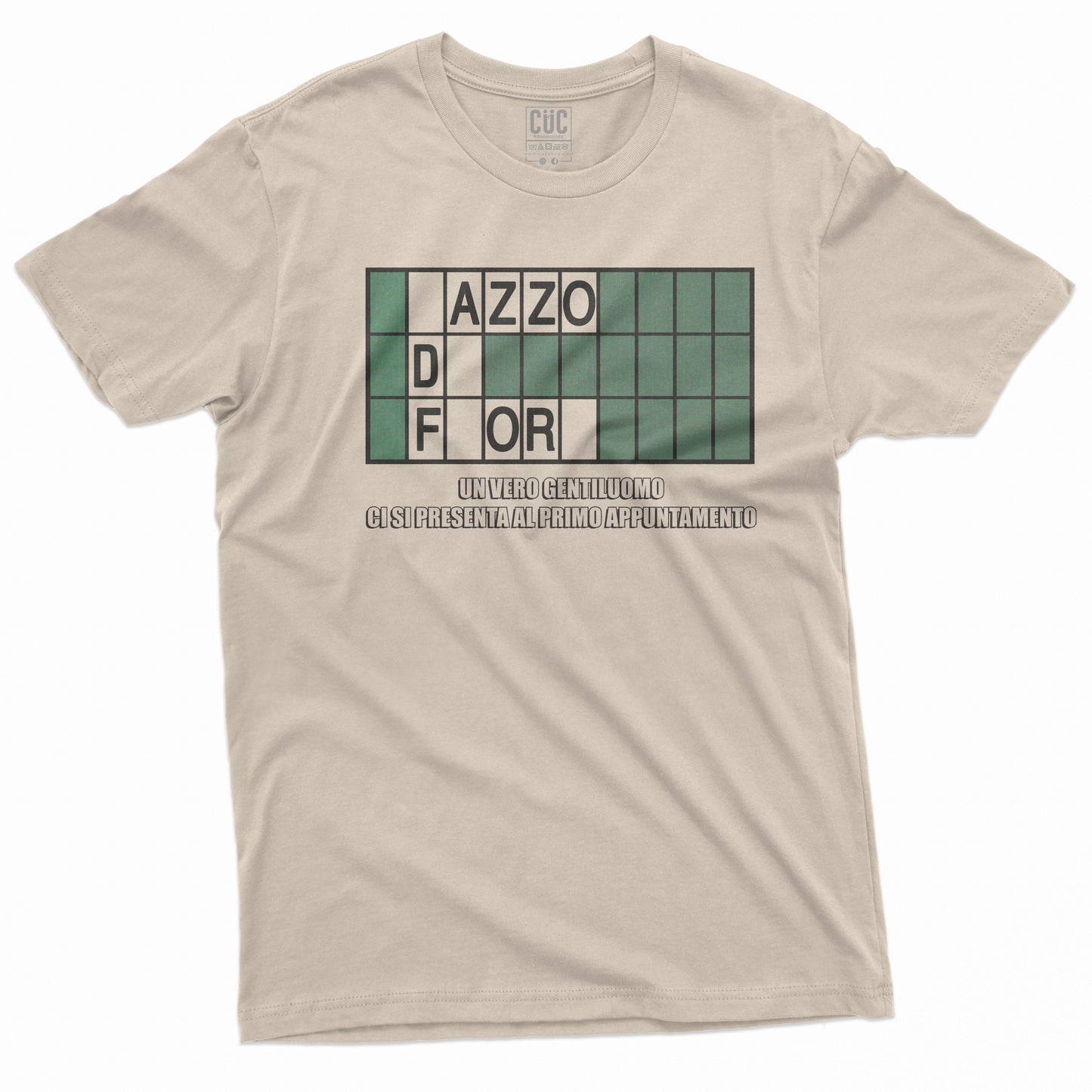 CUC T-Shirt Un vero gentiluomo ci si presenta al primo appuntamento - #chooseurcolor