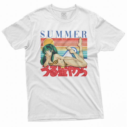 CUC T-Shirt SUMMER LAMU - anime - Cartoon anni 90   #chooseurcolor