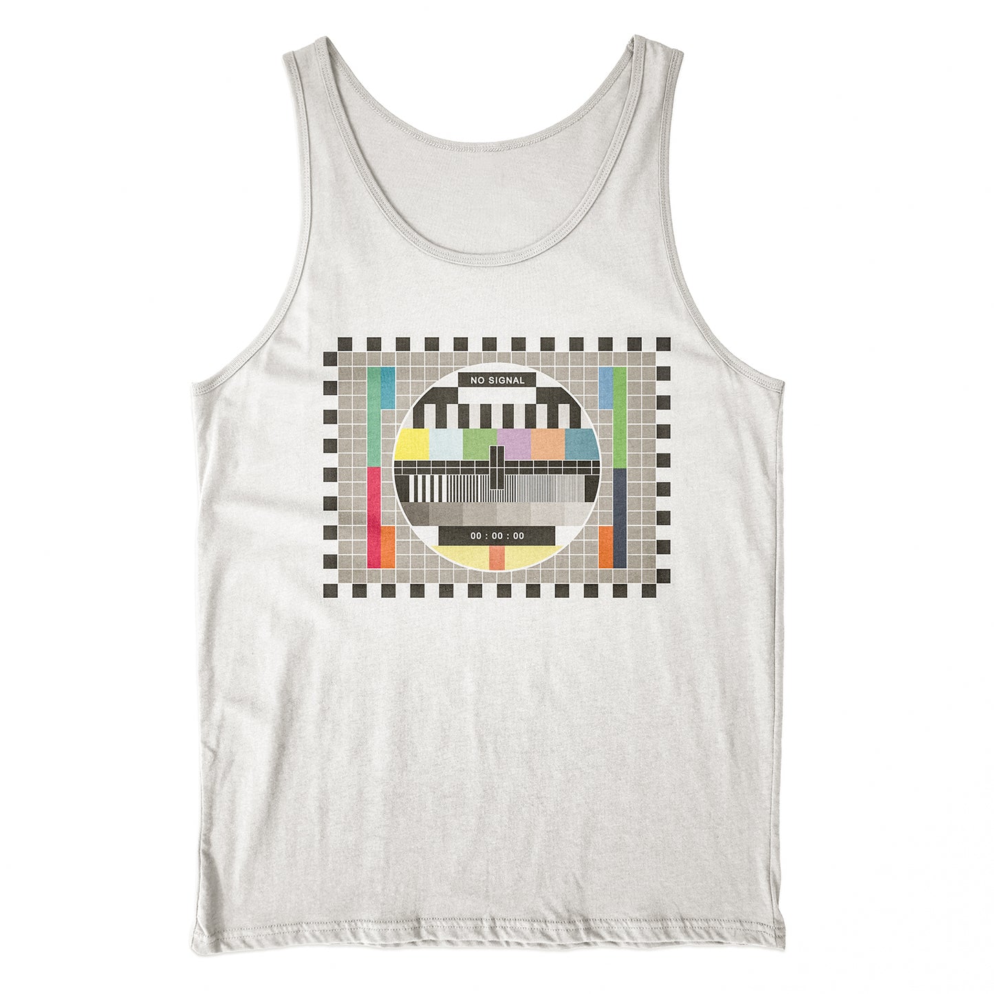 Canotta NO SIGNAL TV - Vintage - Retro Love #chooseurcolor