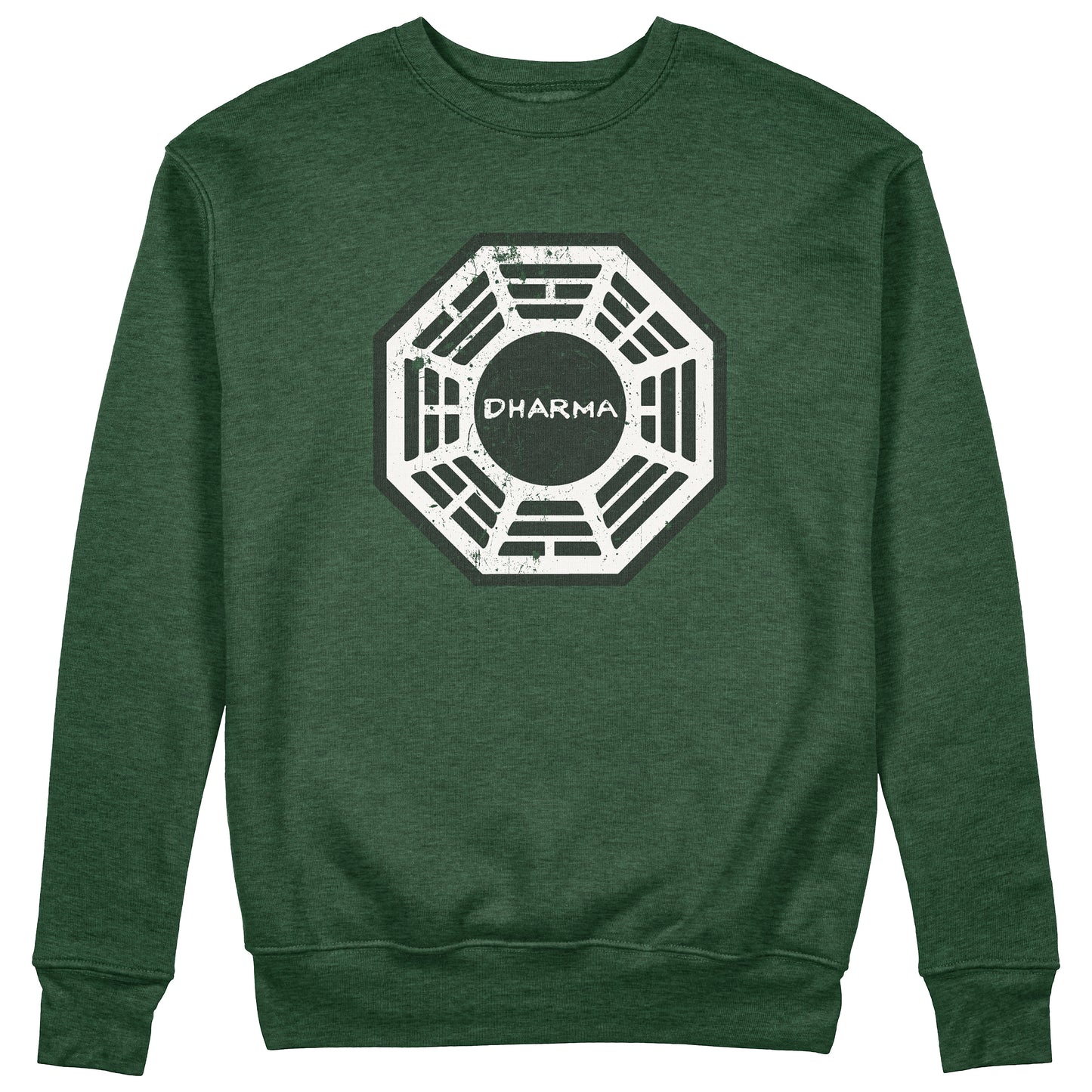 CUC Felpa Girocollo DHARMA - Lost - Serie Cult - #chooseurcolor