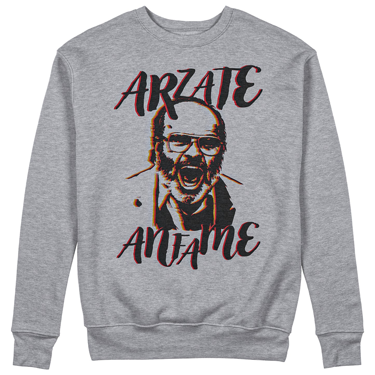 Felpa Girocollo Unisex BREGA ARZATE ANFAME - Divertente #chooseurcolor