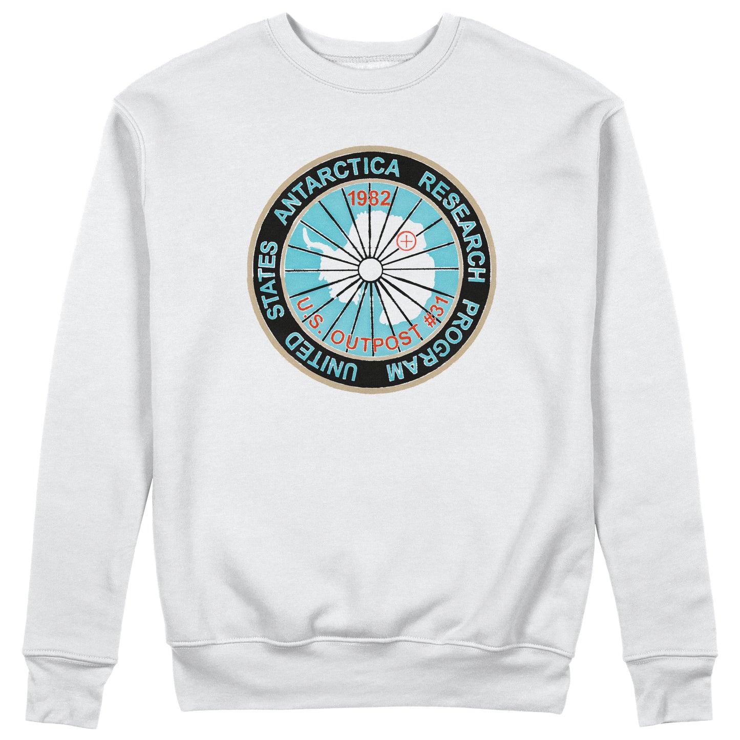 Felpa Girocollo Unisex THE THING ANTARCTICA RESEARCH PROGRAM 82 - Cinema #chooseurcolor