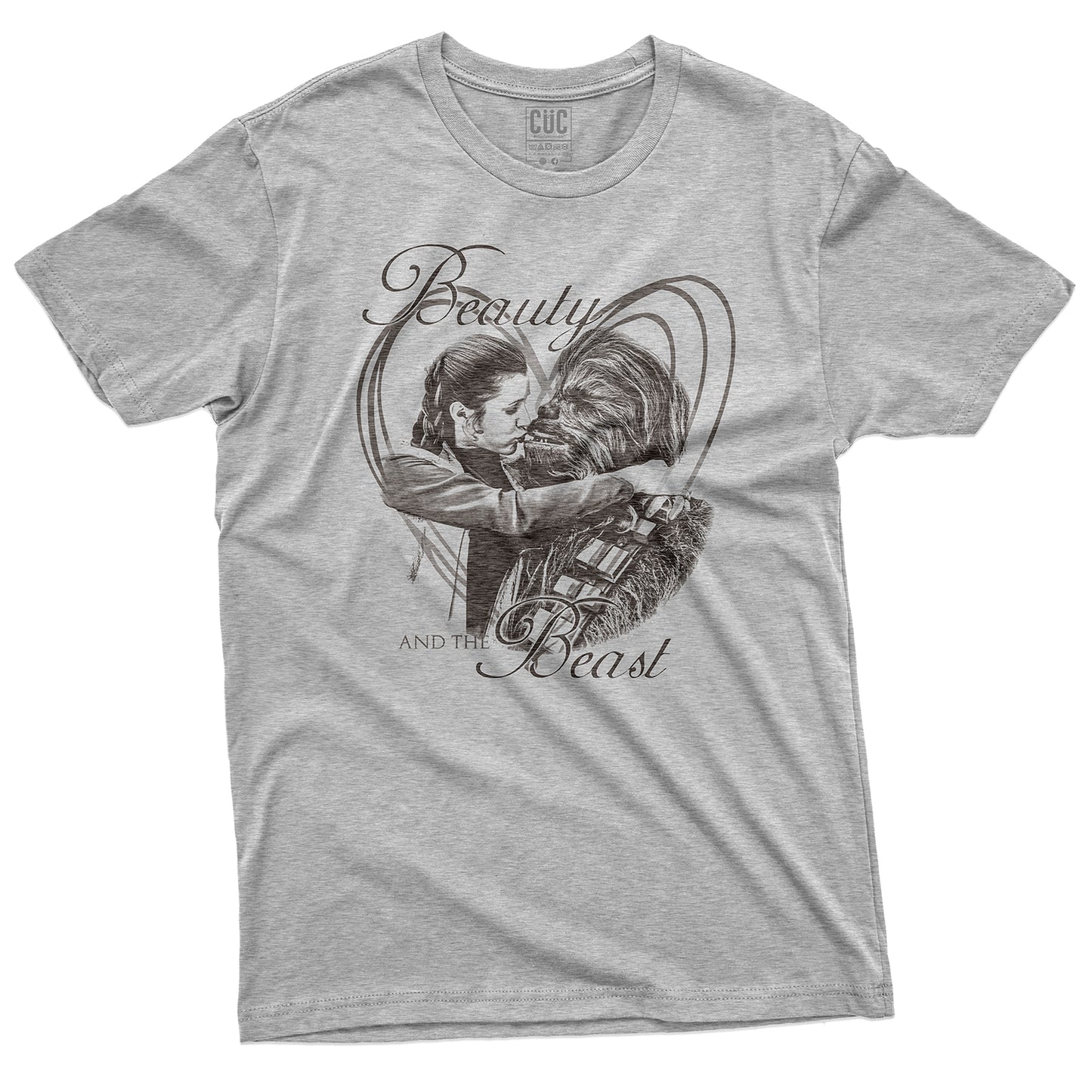 CUC T-Shirt PRINCESS AND THE BEAST - Love - #chooseurcolor