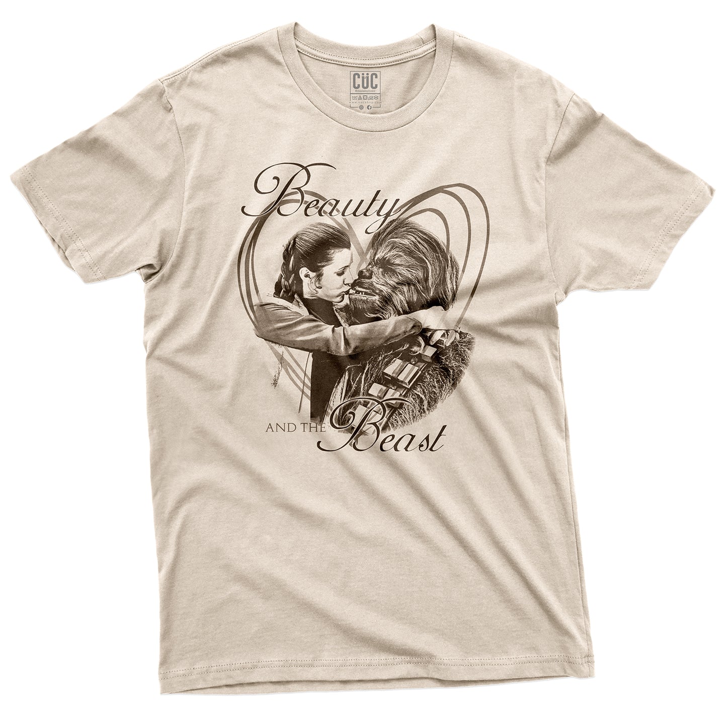 CUC T-Shirt PRINCESS AND THE BEAST - Love - #chooseurcolor