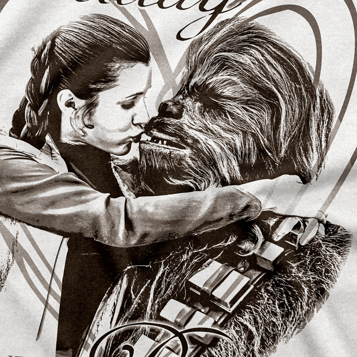 CUC T-Shirt PRINCESS AND THE BEAST - Love - #chooseurcolor