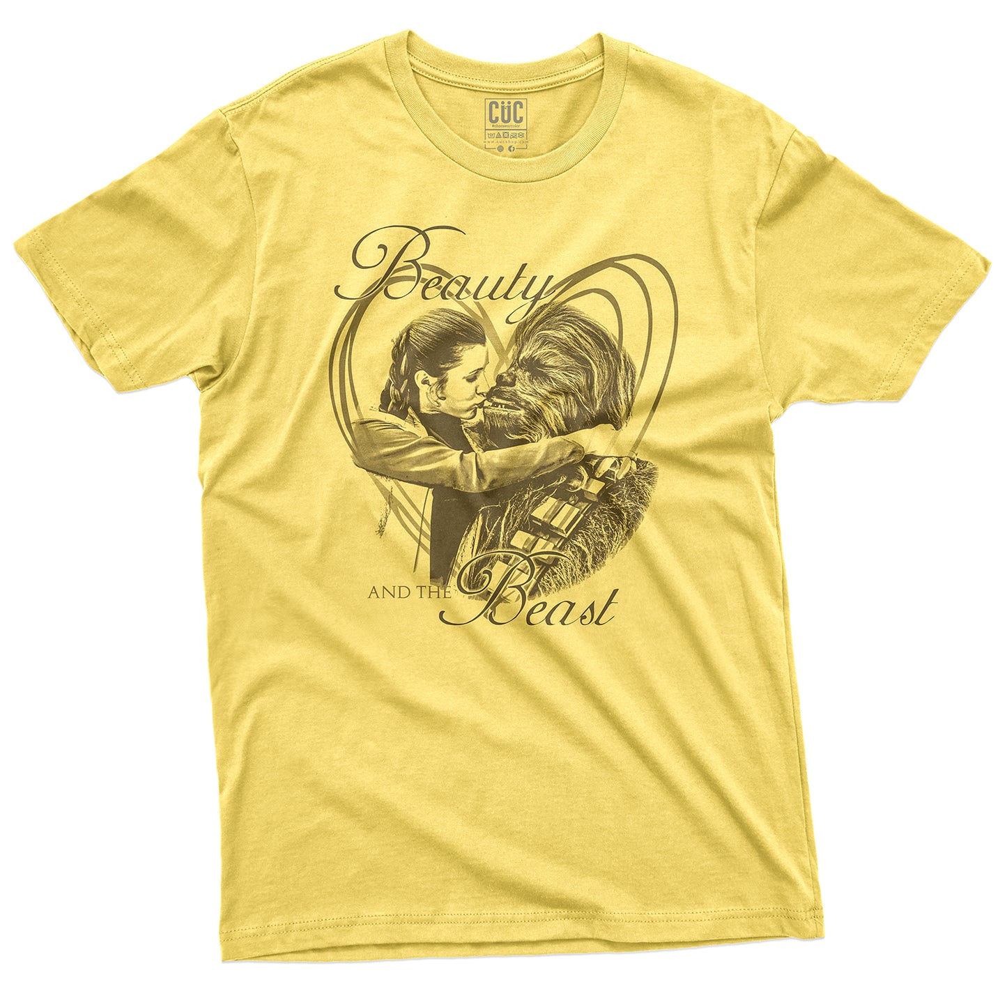 CUC T-Shirt PRINCESS AND THE BEAST - Love - #chooseurcolor