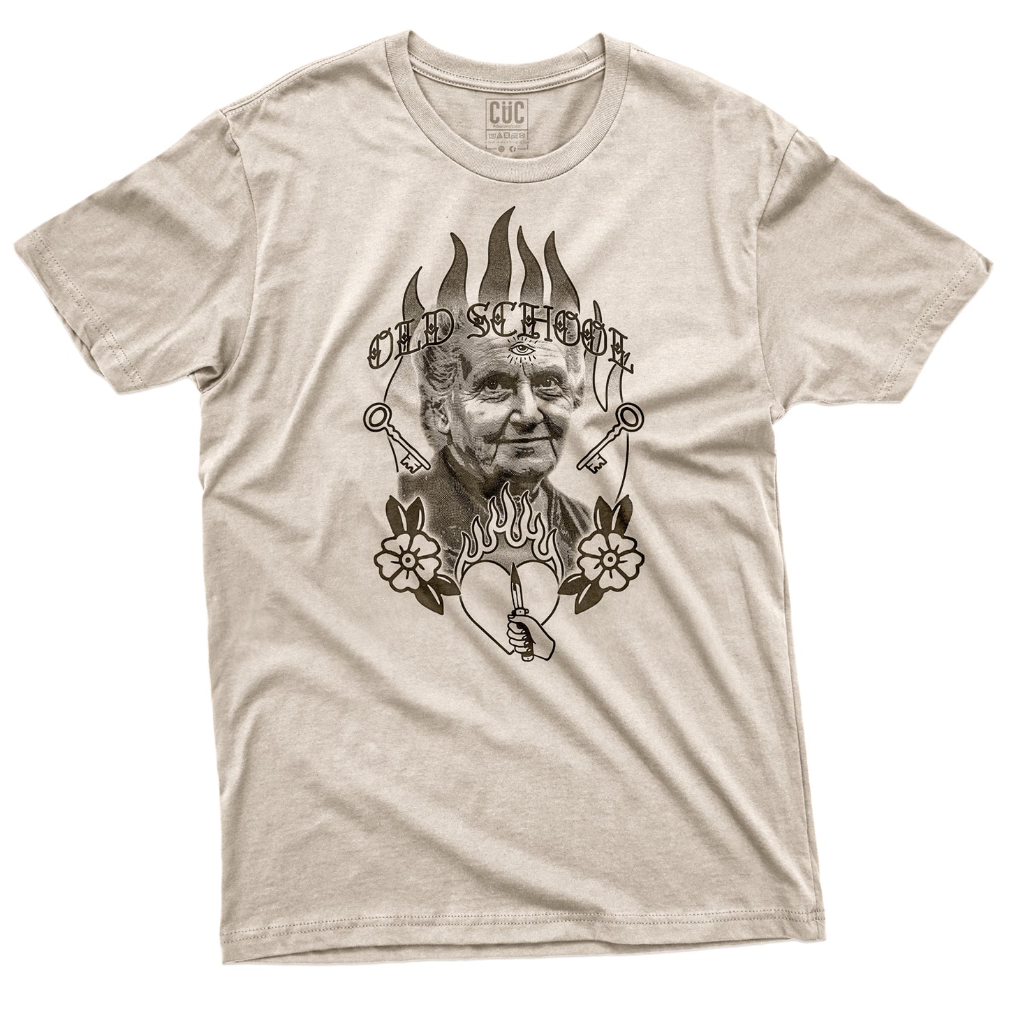 CUC T-Shirt MONTESSORI OLD SCHOOL - Divertente #chooseurcolor