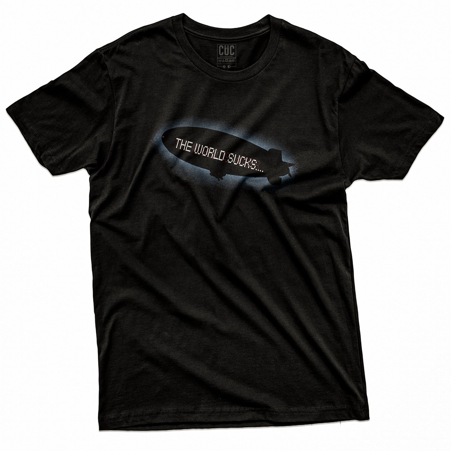 CUC T-Shirt THE WORLD SUCKS - Scarface - Cult Movies - Parodia #chooseurcolor