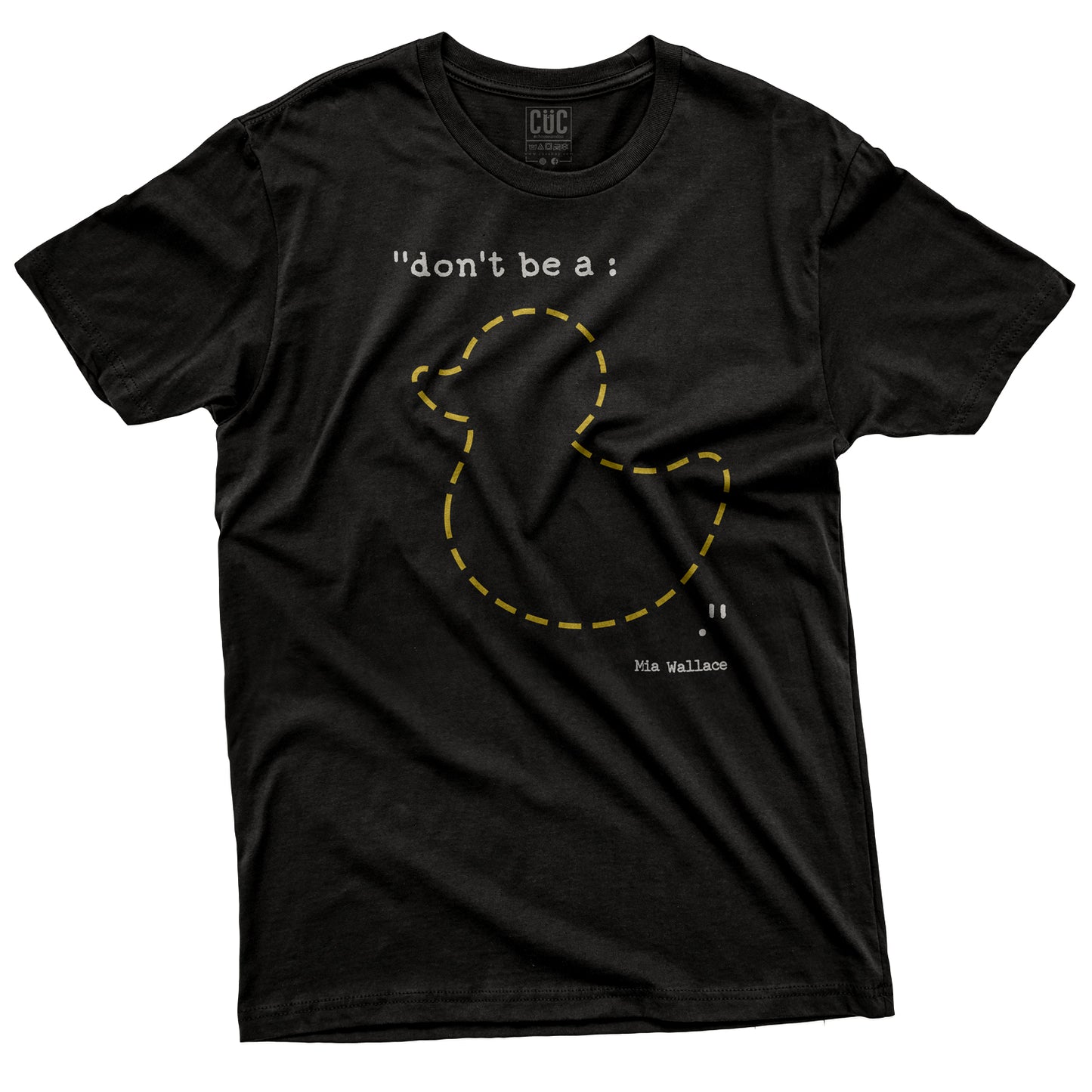 CUC T-Shirt DONT BE A QUA QUA - Sanremo - Meme - Pulp #chooseurcolor