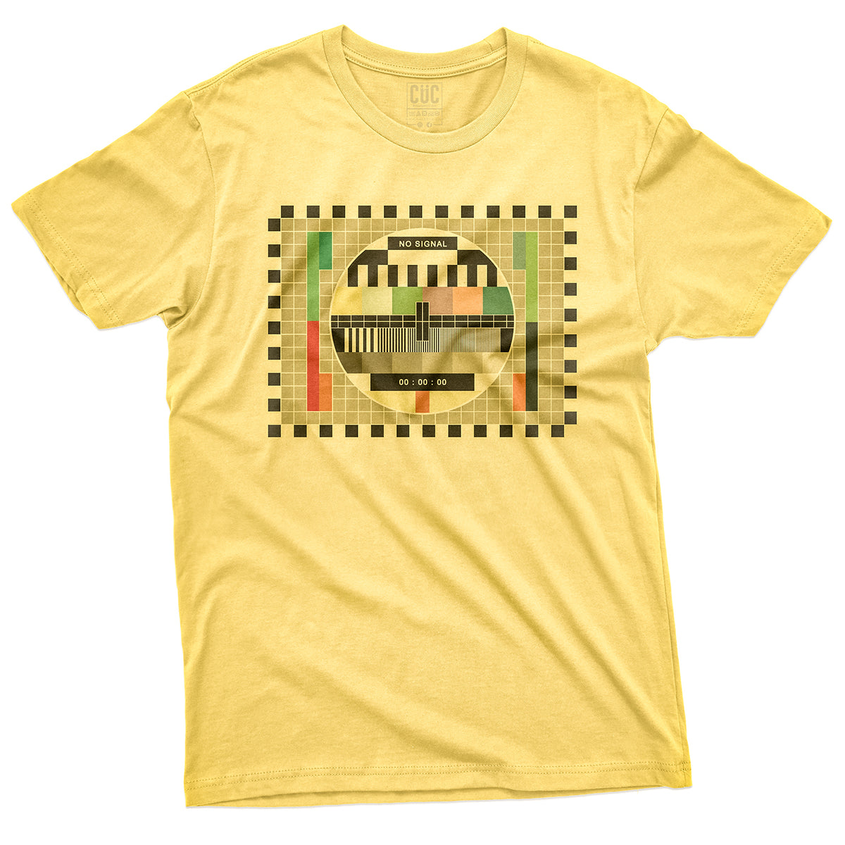 CUC T-Shirt NO SIGNAL TV - Vintage - Retro Love #chooseurcolor