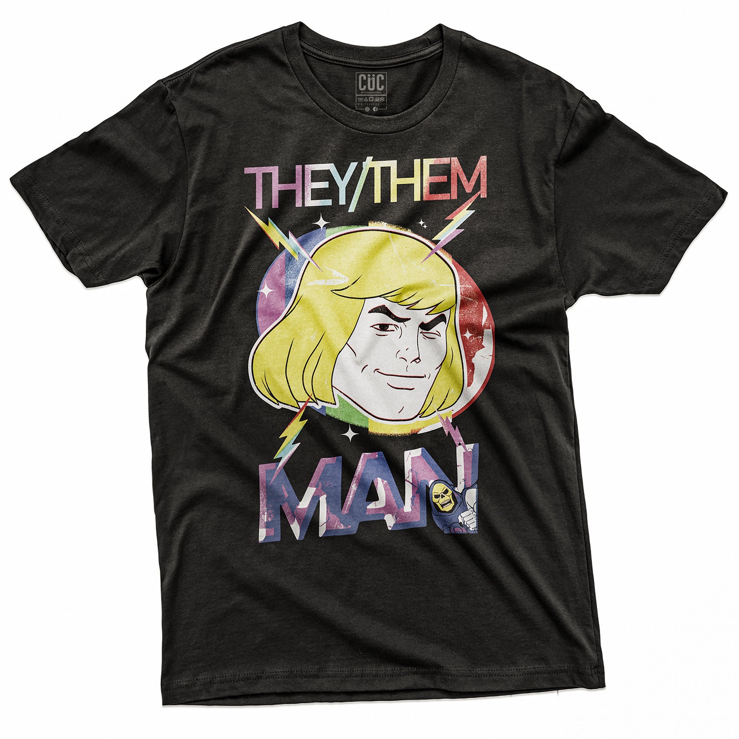 CUC T-Shirt THEY/THEM-MAN Pride #chooseurcolor