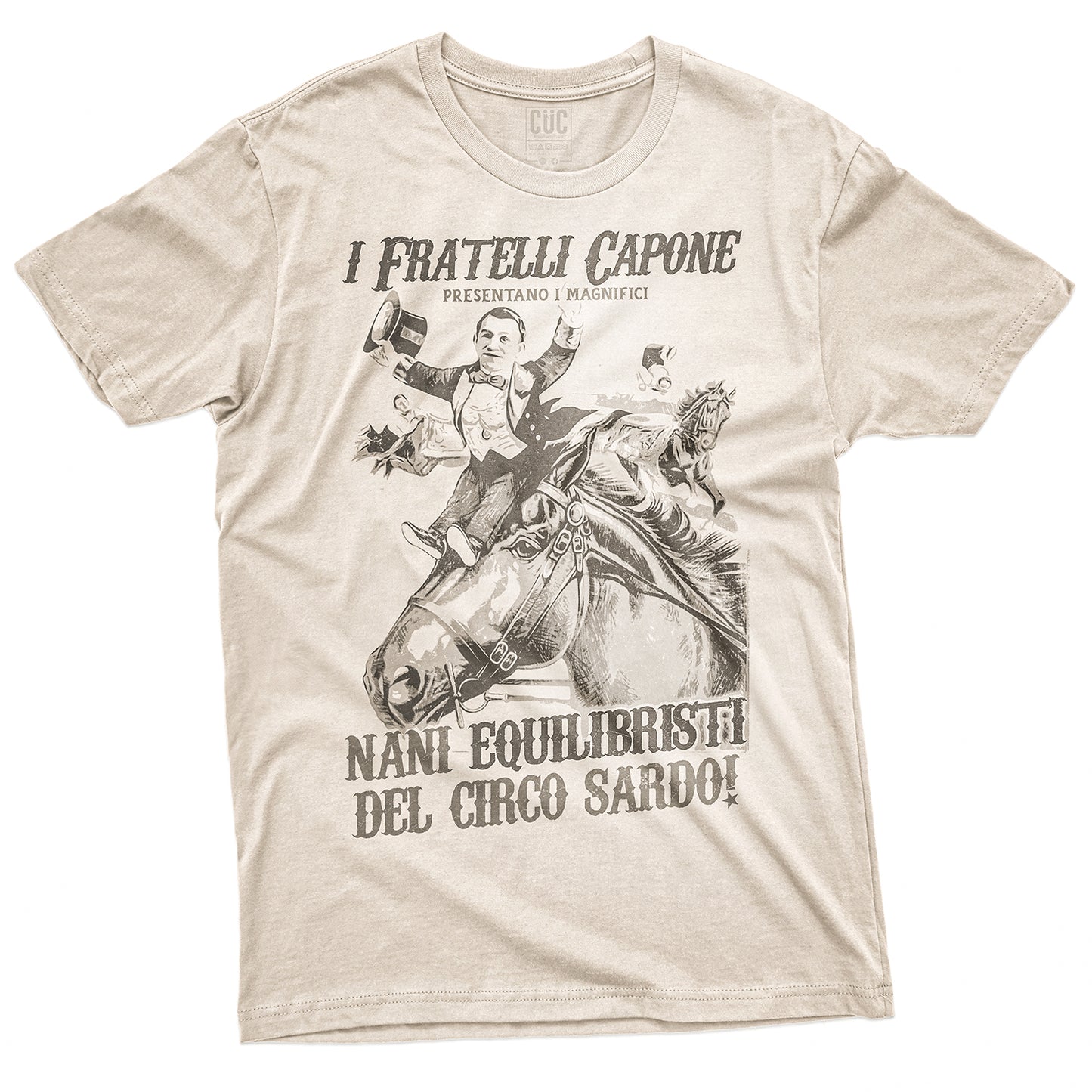 CUC T-Shirt FRATELLI CAPONE - Tv - Cult #chooseurcolor