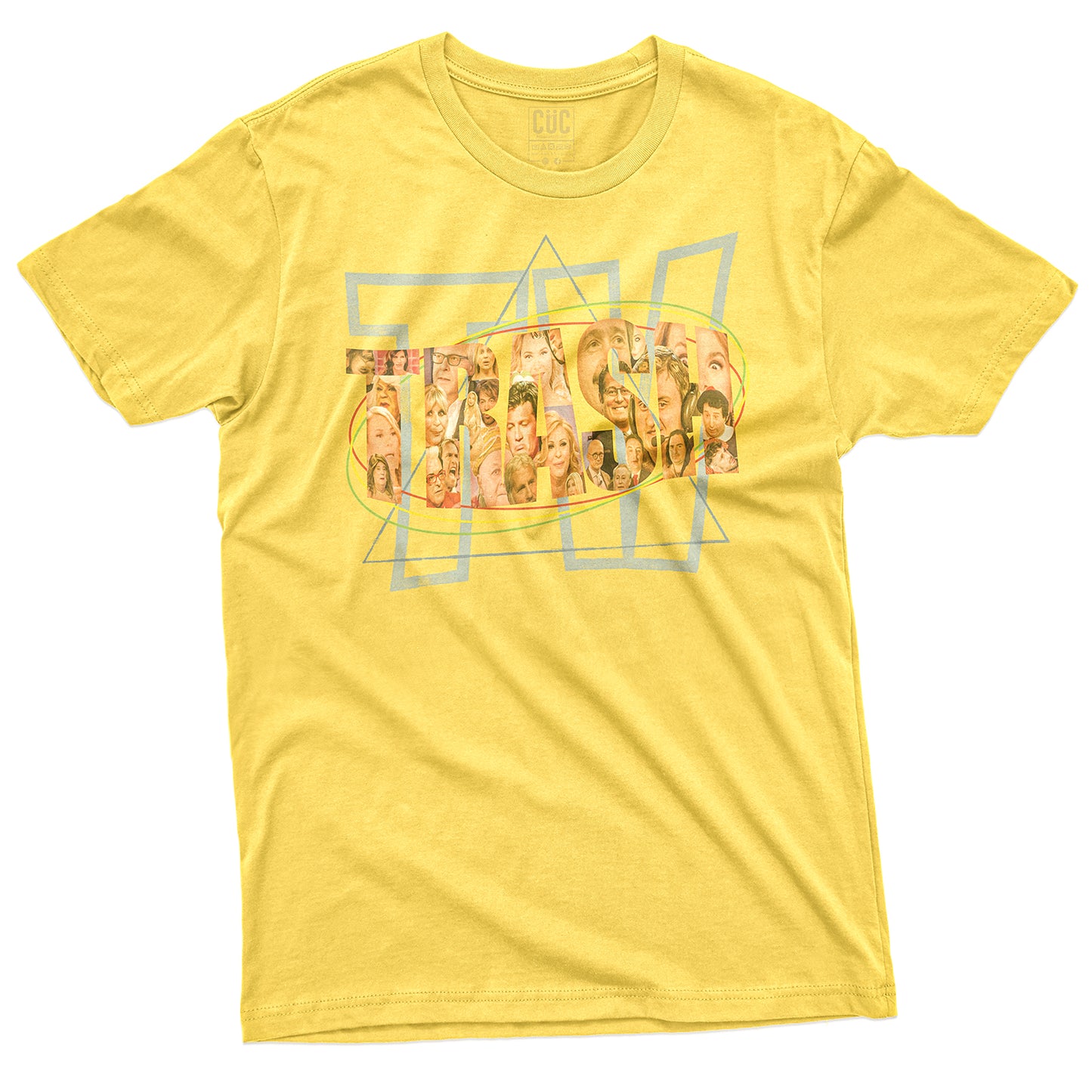 CUC T-Shirt TRASH TV - Trovali Tutti ! - Divertente - #chooseurcolor