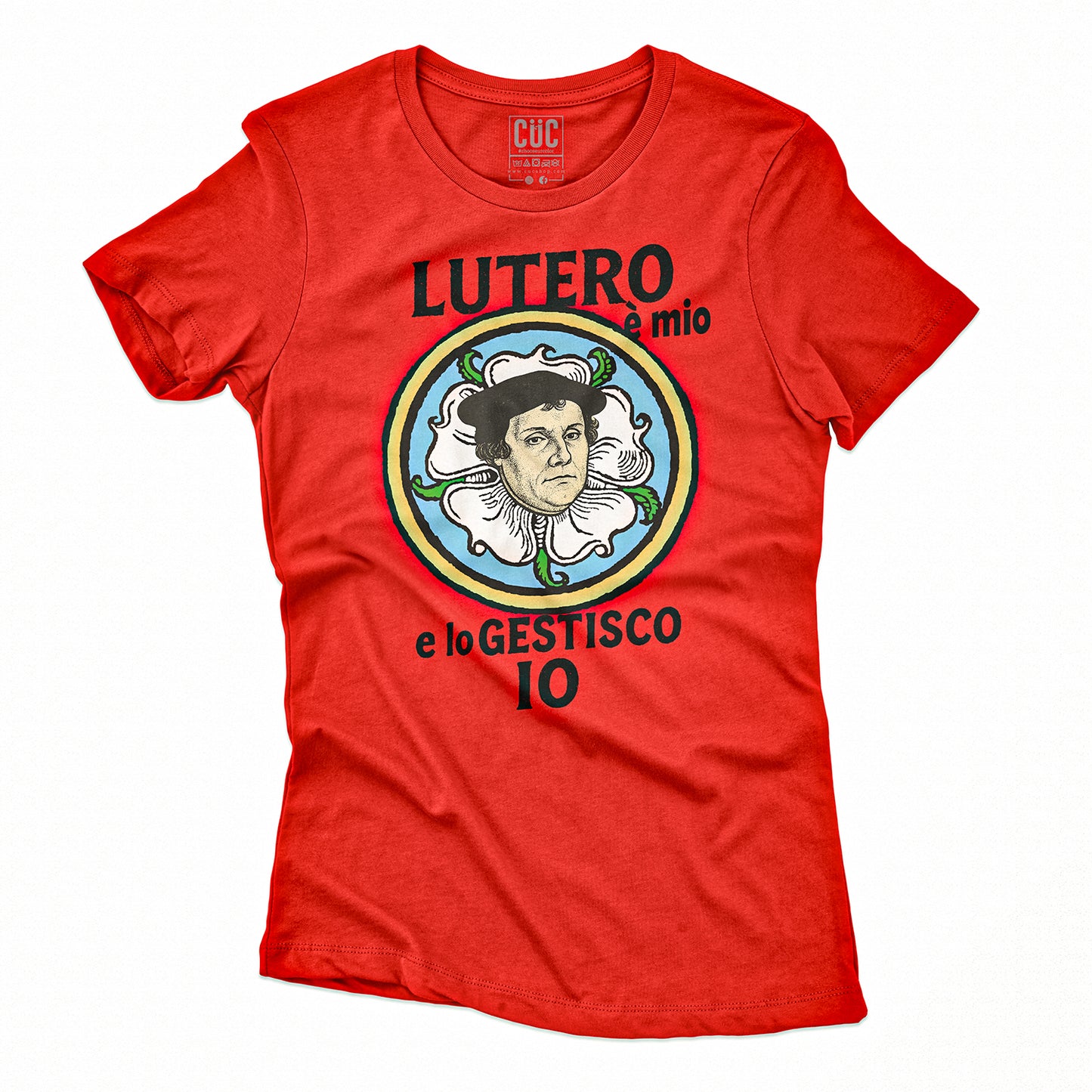 CUC T-Shirt LUTERO è MIO - Divertente - #chooseurcolor