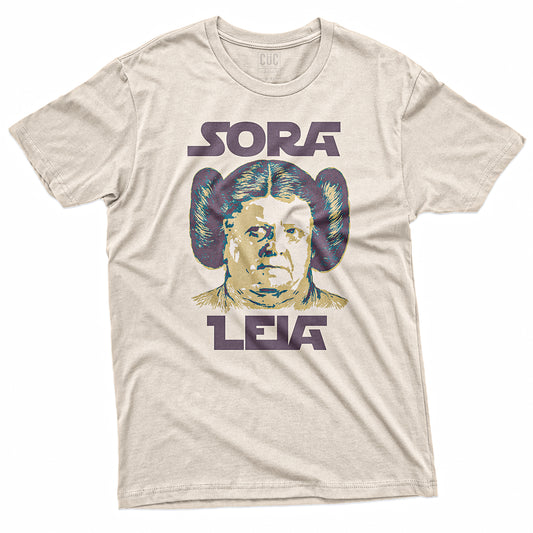 CUC T-Shirt SORA LEIA - Divertente - Mash Up #chooseurcolor