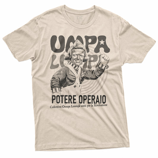 T-SHIRT CUC UMPA LUMPA POTERE OPERAIO - Vintage #chooseurcolor