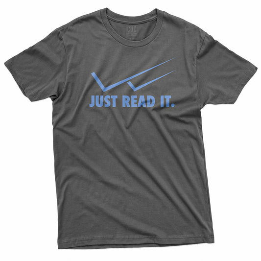 T-SHIRT CUC JUST READ IT - Divertente - Social #chooseurcolor
