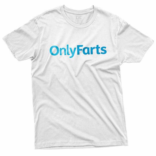 T-SHIRT CUC ONLYFARTS - Divertente - Social #chooseurcolor