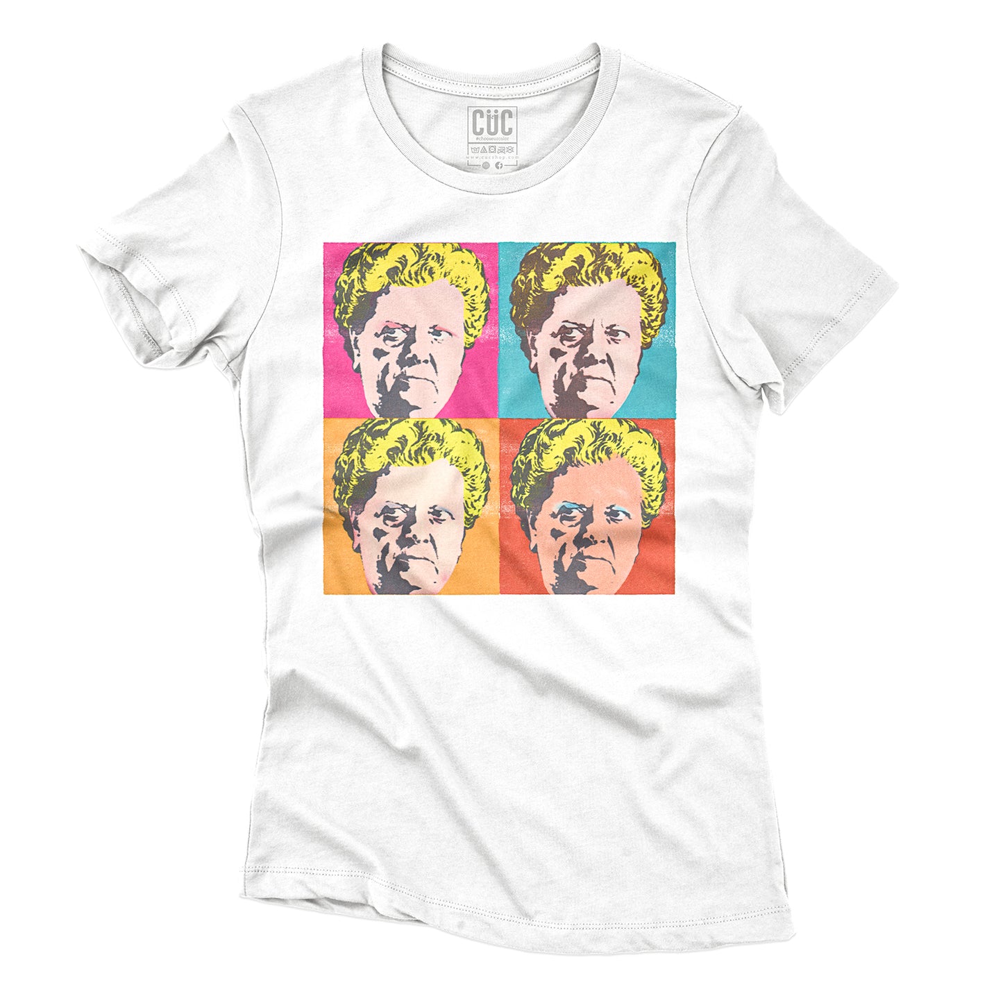 T-SHIRT CUC SORA MARILYN POP - Stile Andy Warhol - Divertente - #chooseurcolor