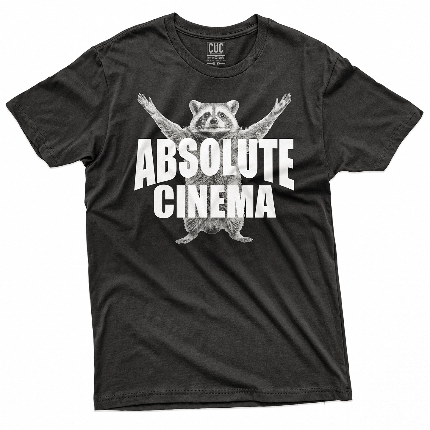 T-SHIRT CUC ABSOLUTE CINEMA PROCIONE - Meme - Divertente - #chooseurcolor