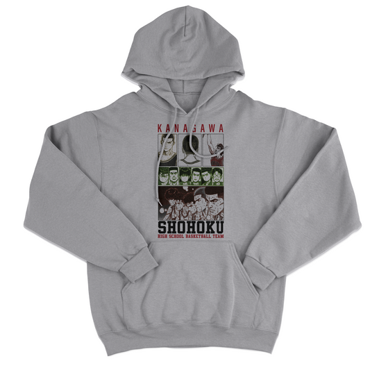 Felpa Cappuccio KANAGAWA HIGHSCHOOL - Slam dunk #chooseurcolor