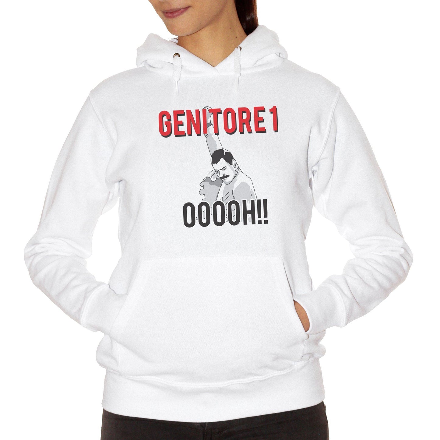 White Smoke Felpa Genitore 1 Salvini Meme Politica - POLITICA CucShop