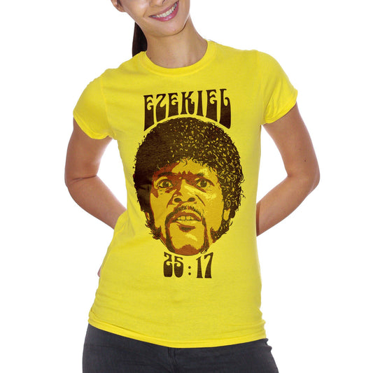 Goldenrod T-Shirt Samuel L Jackson Ezekiel Pulp Fiction Jules Tarantino - FILM CucShop