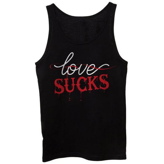 Black Canotta Love Sucks The Vampire Diaries - FILM CucShop