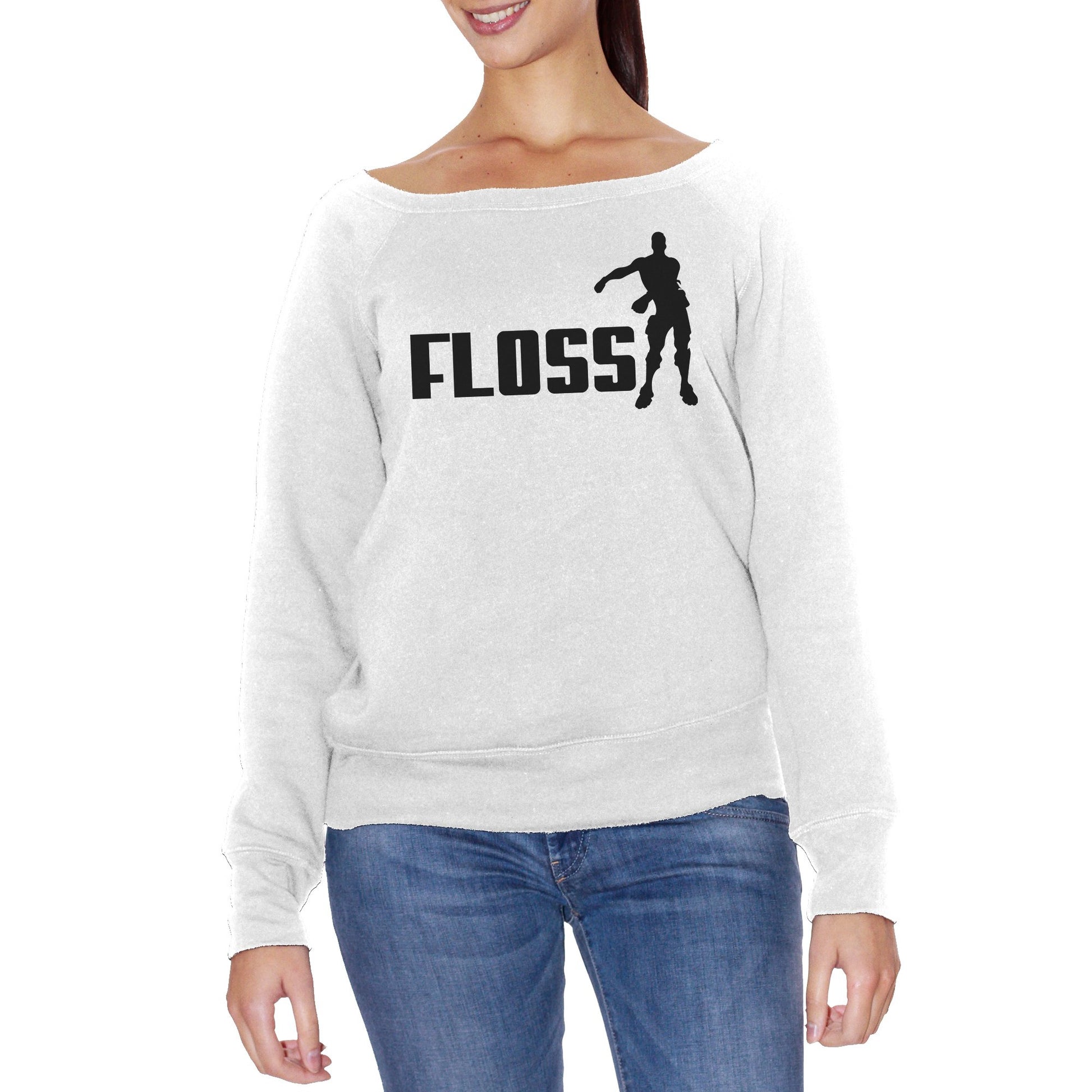 Light Gray FELPA FASHION DONNA floss-flossin-dance CucShop