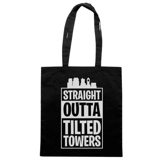 Black Borsa Straight Outta Tilted Towers - Nera - SOCIAL CucShop