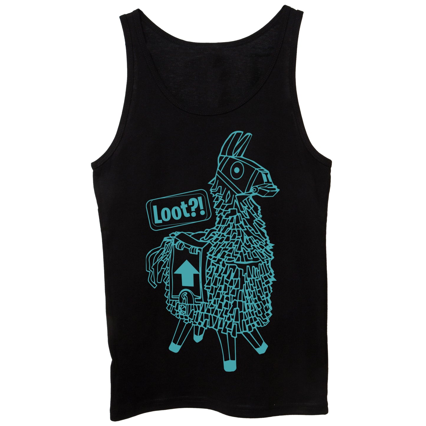 Black Canotta Llama Loot Play Game Videogame - GAMES CucShop