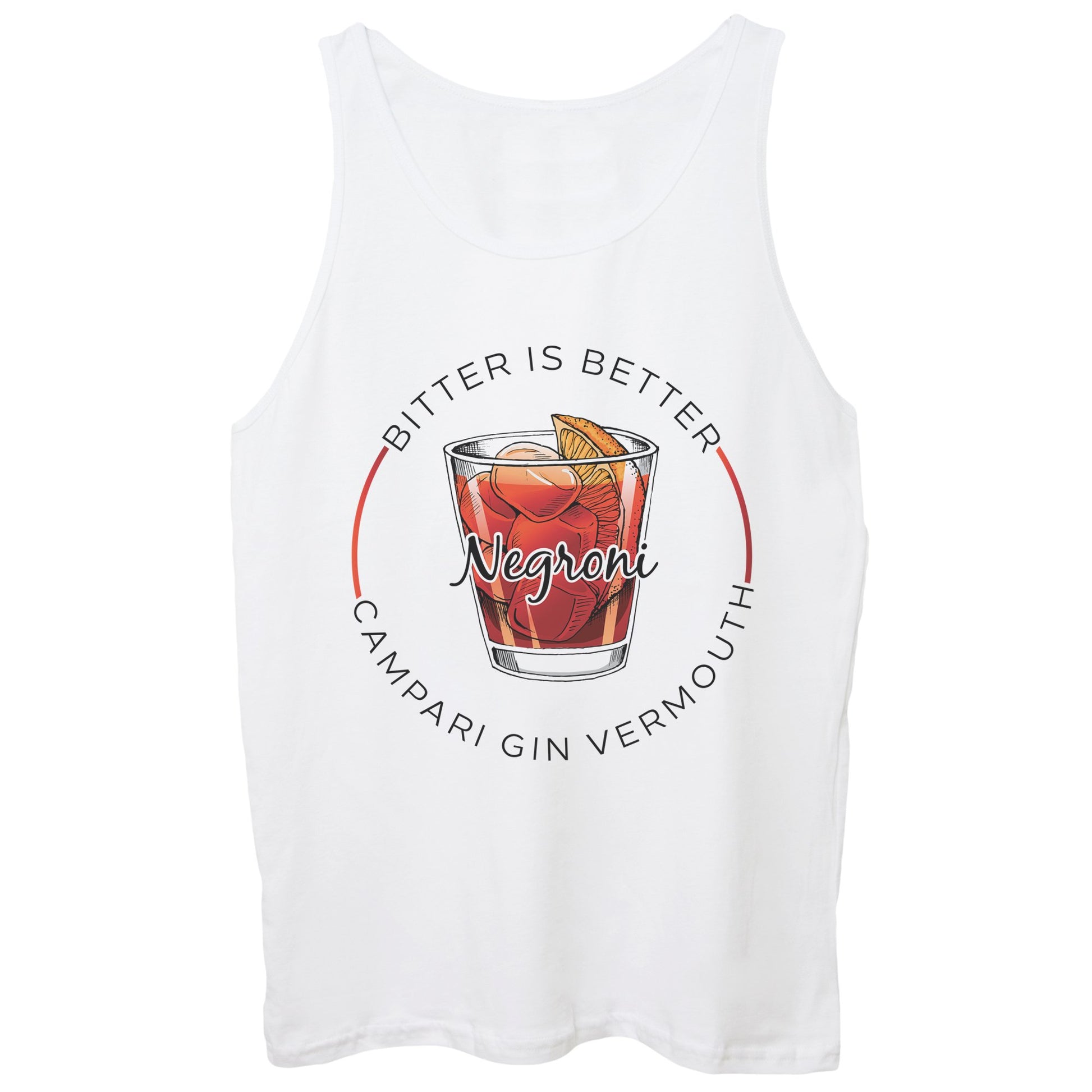 White Smoke Canotta Spritz Negroni Bitter Campari - SOCIAL CucShop
